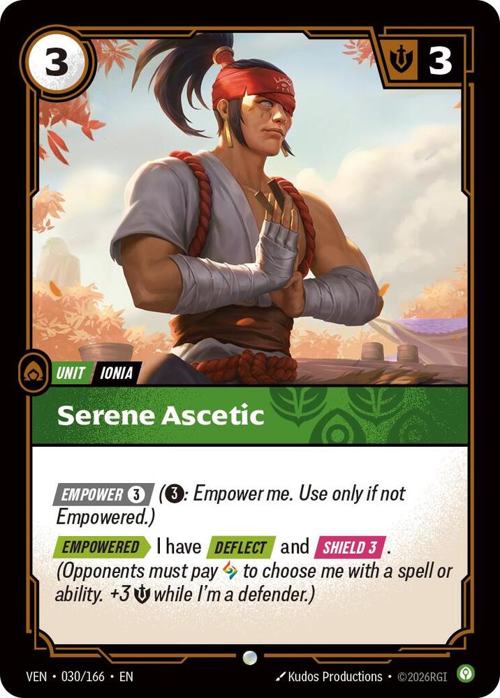 Serene Ascetic [Foil] #030