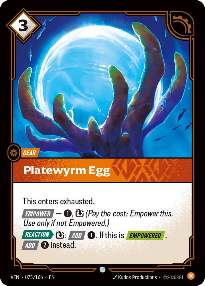 Platewyrm Egg [Foil] #75