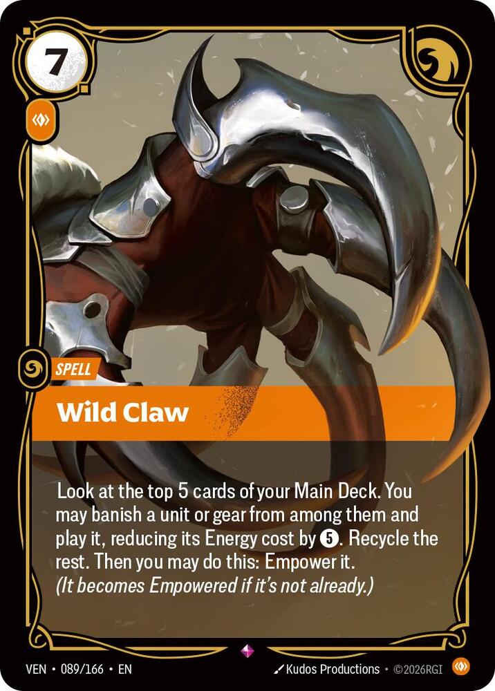 Wild Claw [Foil] #89