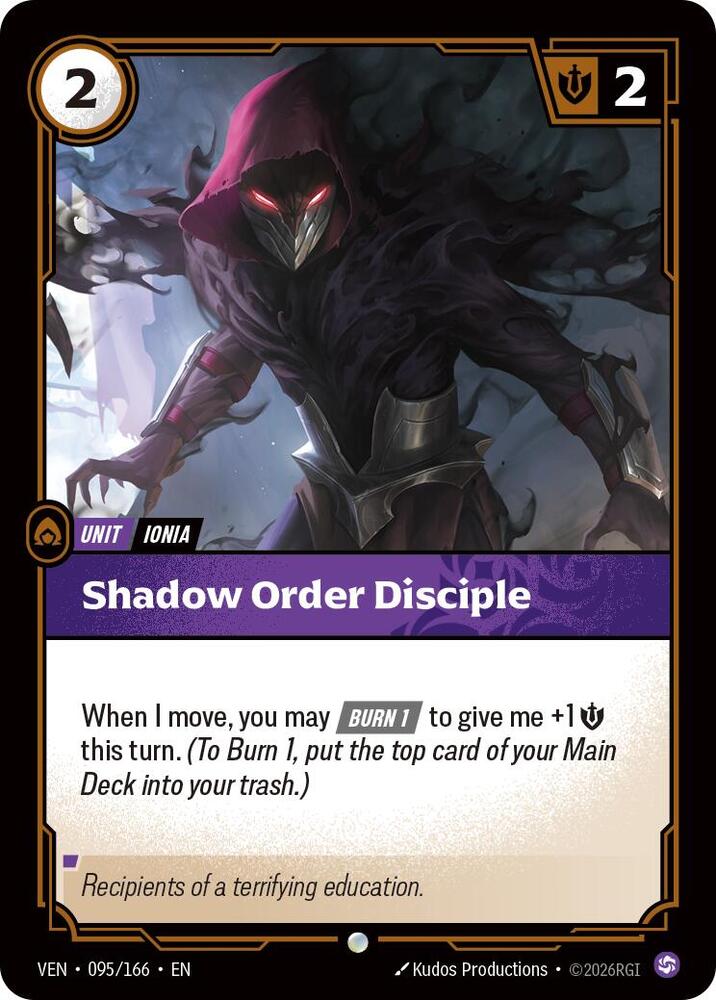 Shadow Order Disciple [Foil] #95