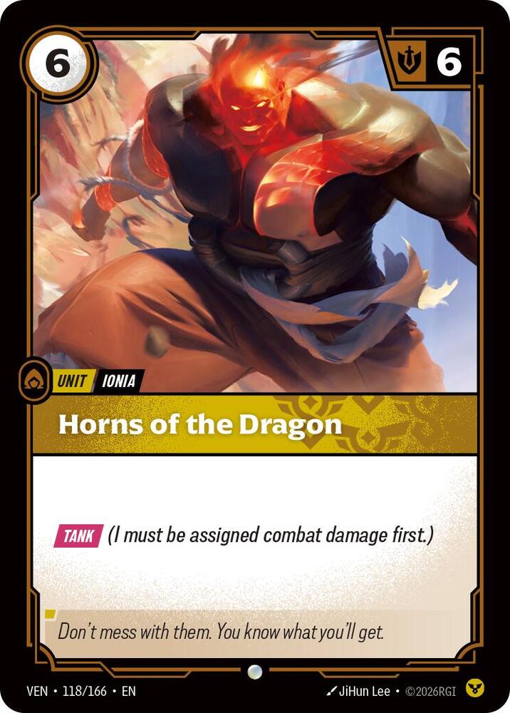 Horns of the Dragon [Foil] #118