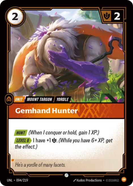 Gemhand Hunter #94