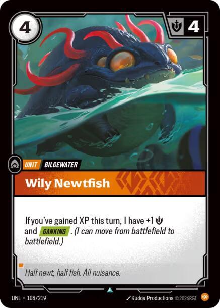 Wily Newtfish #108