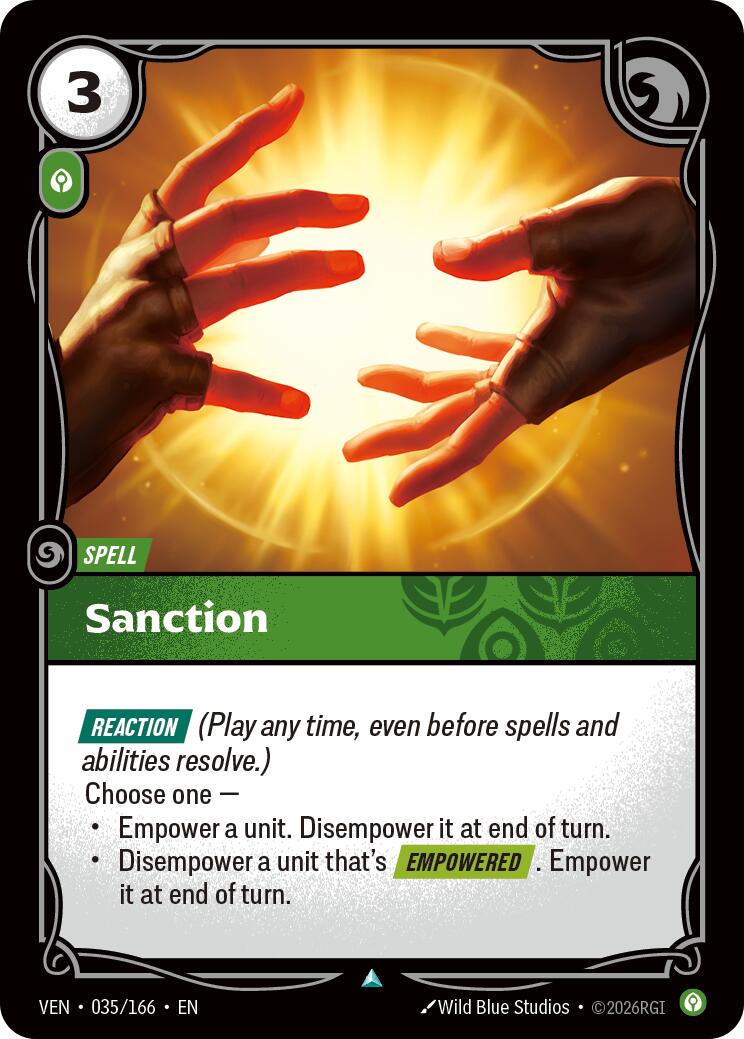 Sanction [Foil] #35