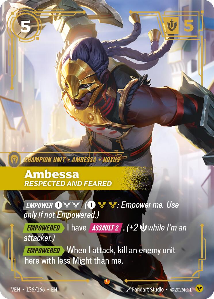 Ambessa, Respected and Feared #136