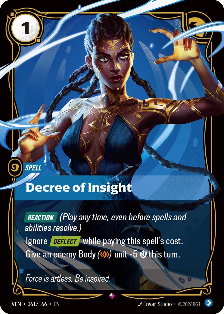 Decree of Insight [Foil] #61