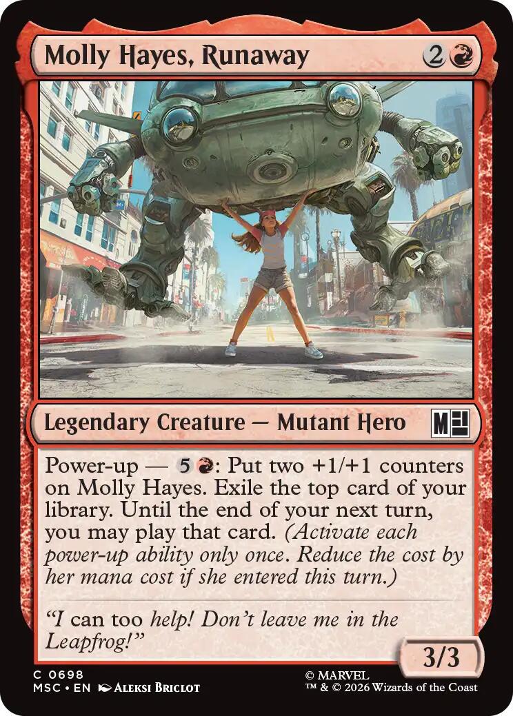 Molly Hayes, Runaway #698