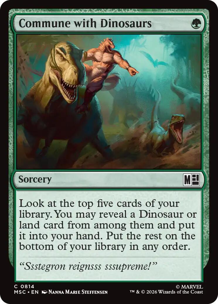 Commune with Dinosaurs #814