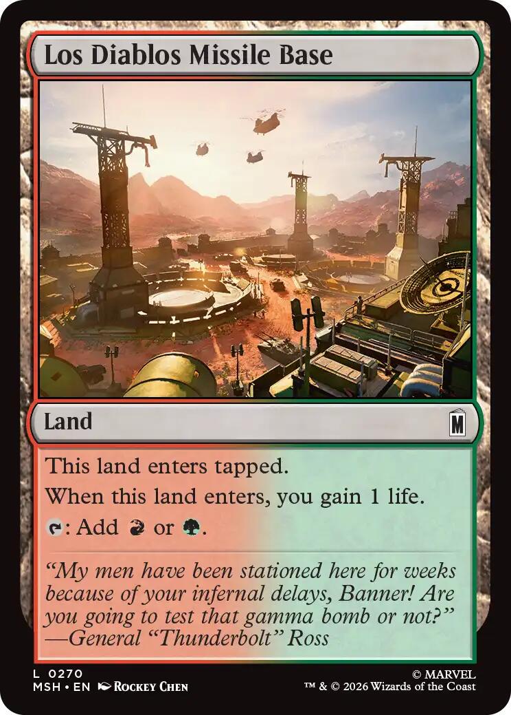 Los Diablos Missile Base #270
