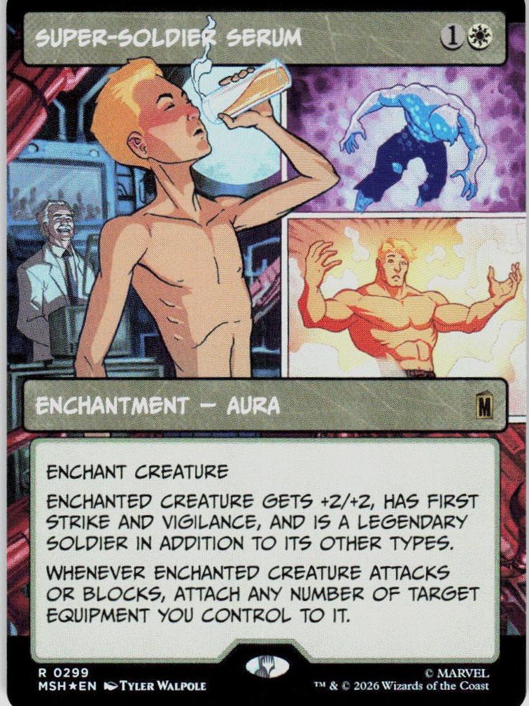 Super-Soldier Serum [Borderless Foil] #299