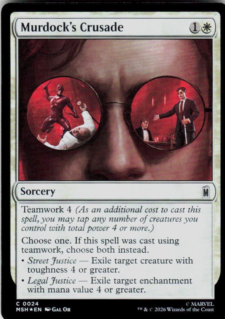 Murdock's Crusade [Foil] #24