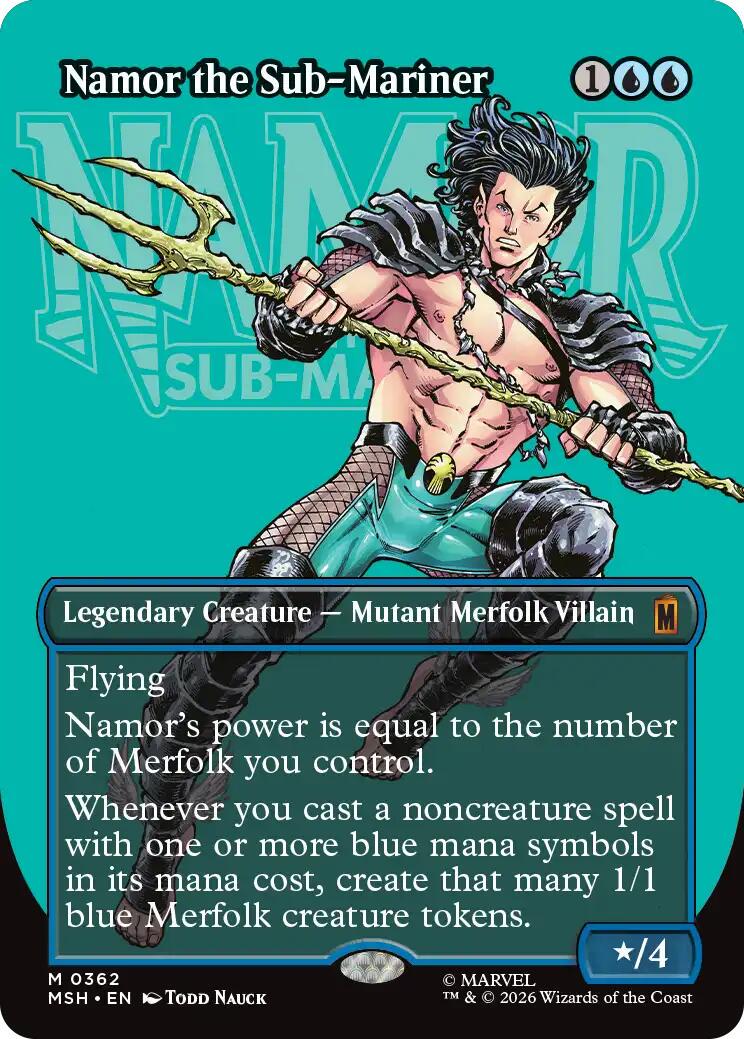 Namor the Sub-Mariner [Borderless] #362
