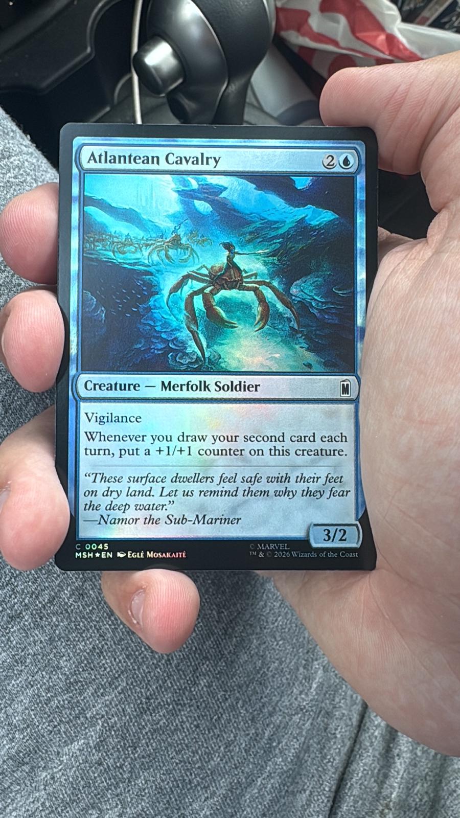 Atlantean Cavalry [Foil] #45