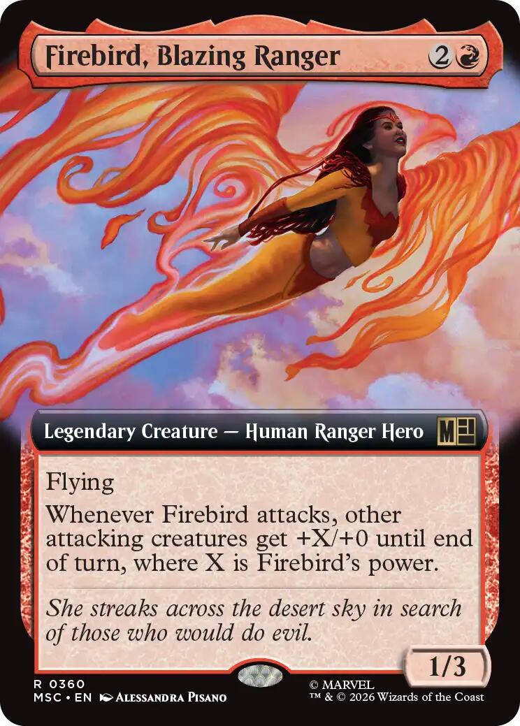 Firebird, Blazing Ranger [Extended Art] #360