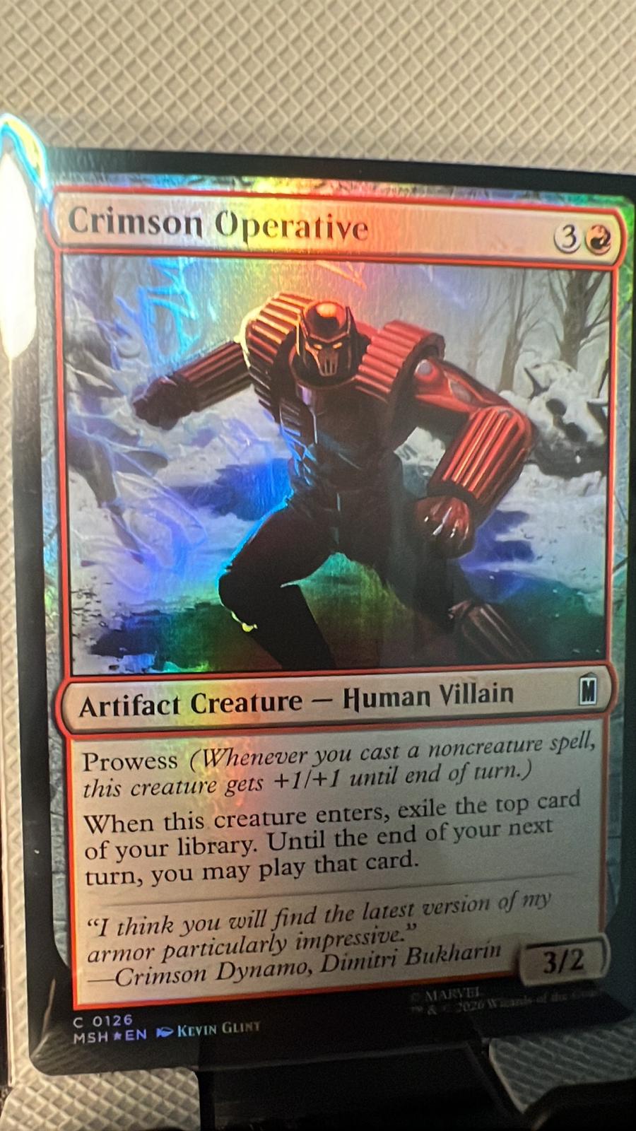 Crimson Operative [Foil] #126