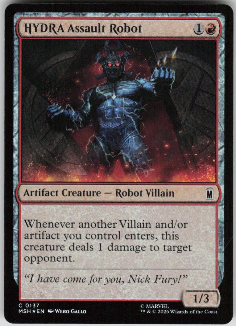 HYDRA Assault Robot [Foil] #137