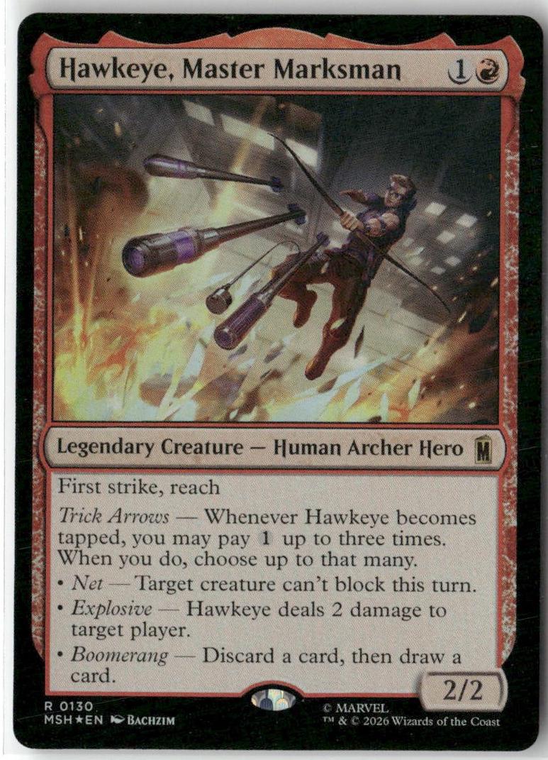 Hawkeye, Master Marksman [Foil] #130