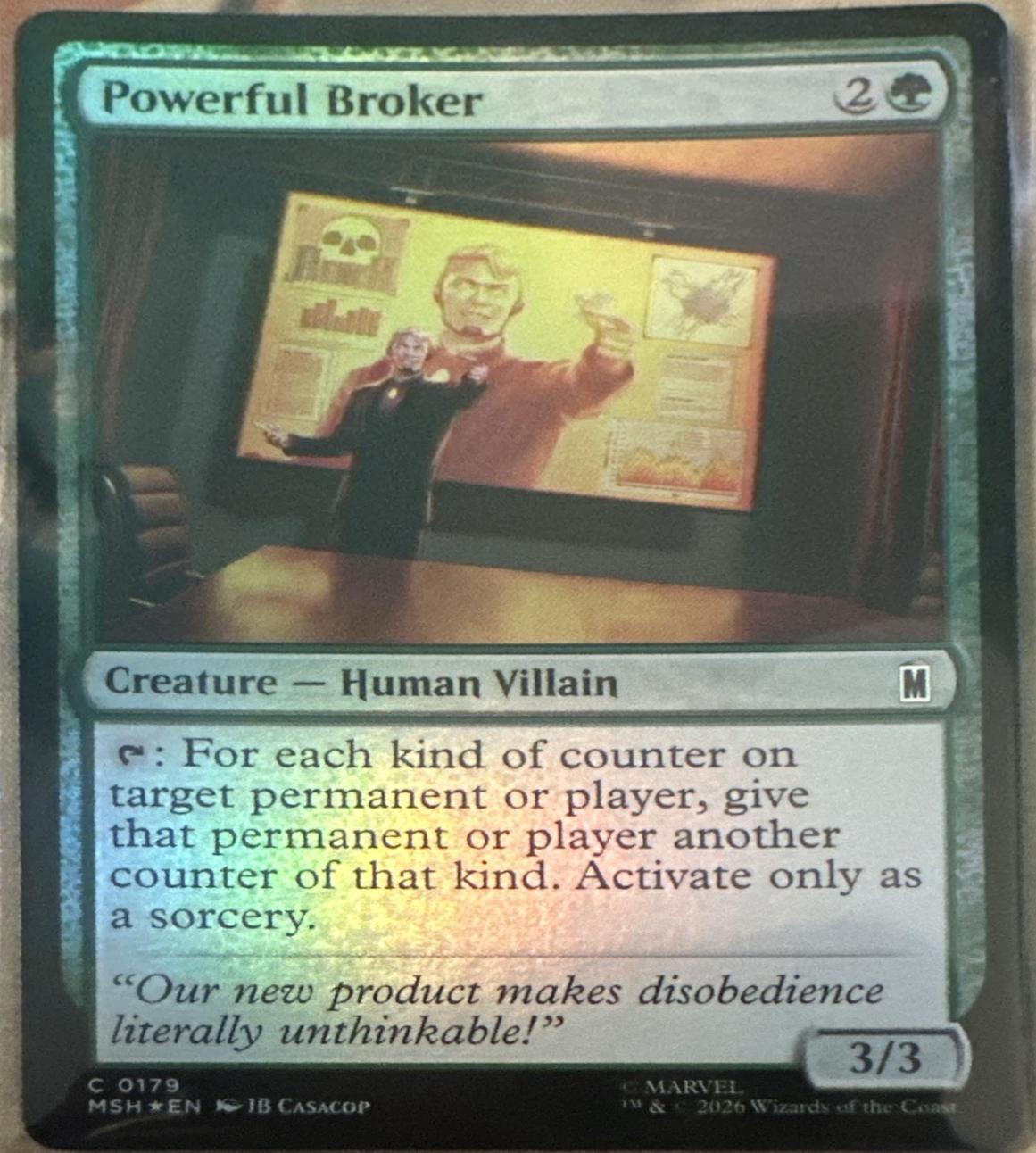 Powerful Broker [Foil] #179