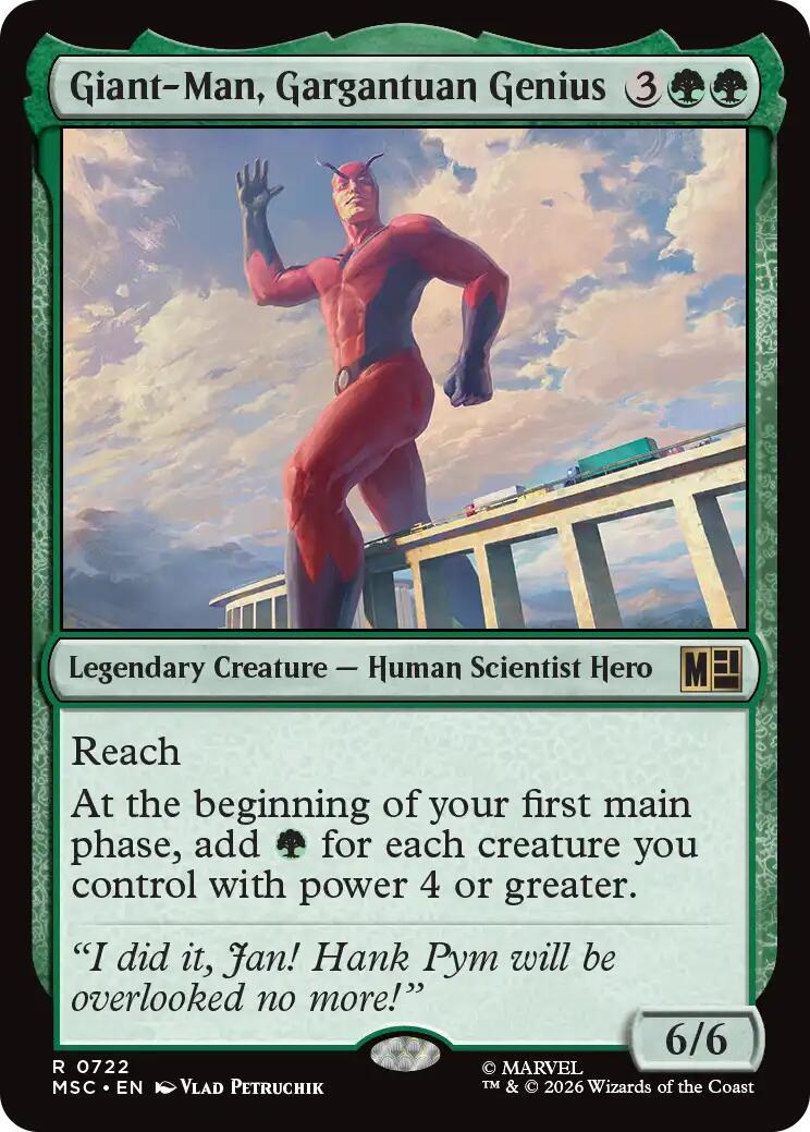 Giant-Man, Gargantuan Genius #722