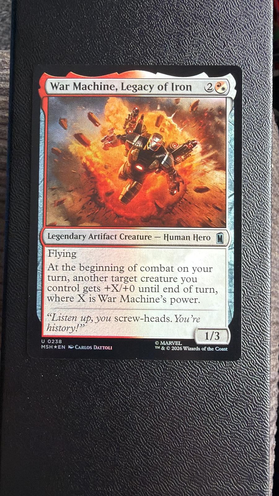 War Machine, Legacy of Iron [Foil] #238