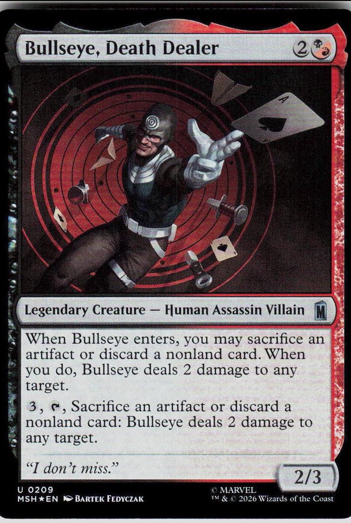 Bullseye, Death Dealer [Foil] #209