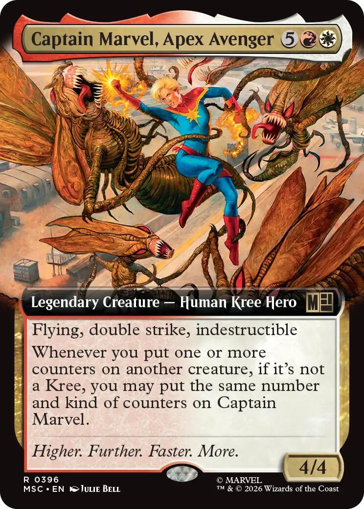 Captain Marvel, Apex Avenger [Extended Art] #396