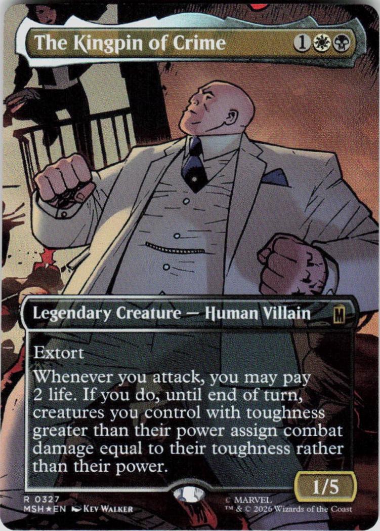 The Kingpin of Crime [Borderless Foil] #327