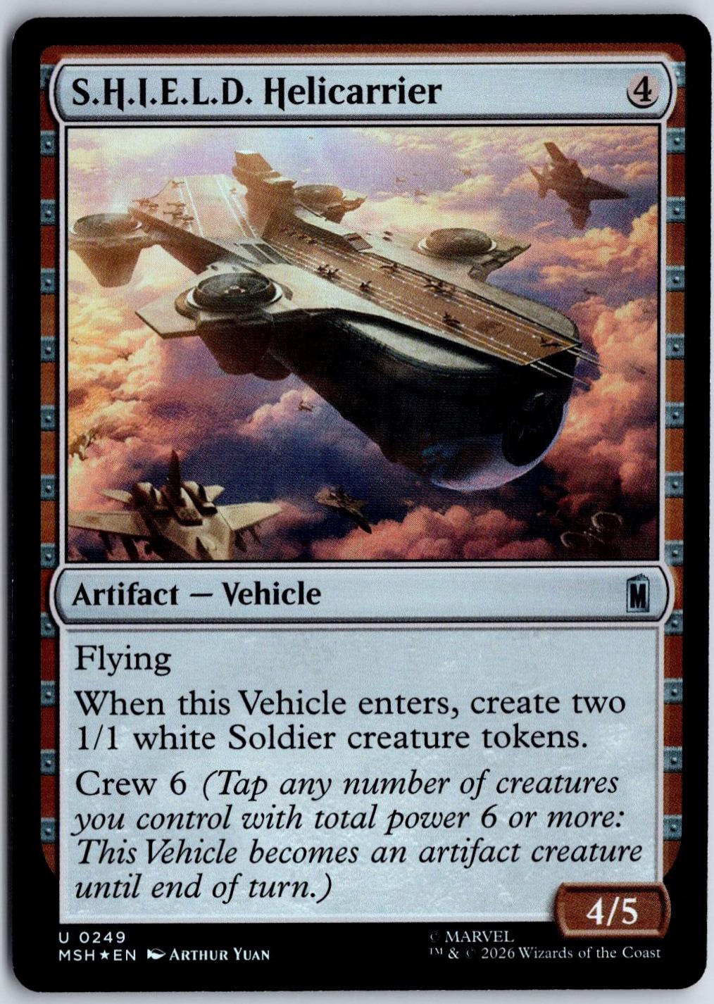 S.H.I.E.L.D. Helicarrier [Foil] #249