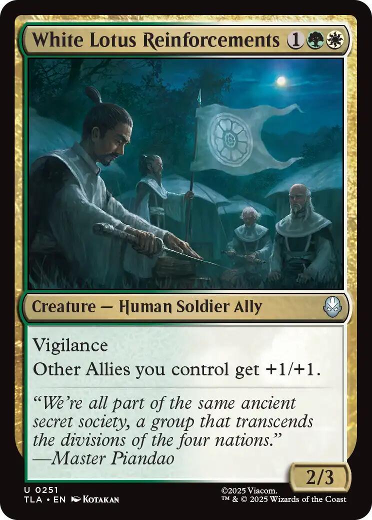 White Lotus Reinforcements #251