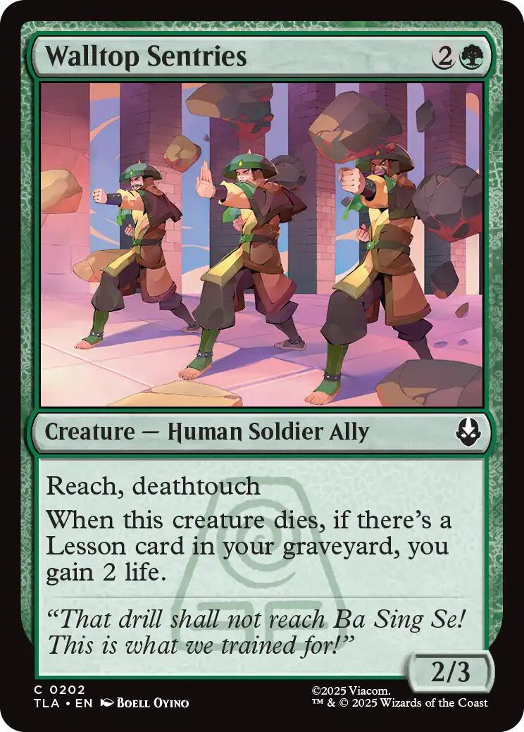Walltop Sentries #202