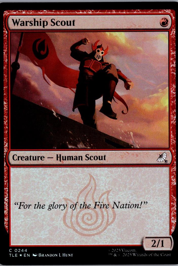 Warship Scout [Foil] #244