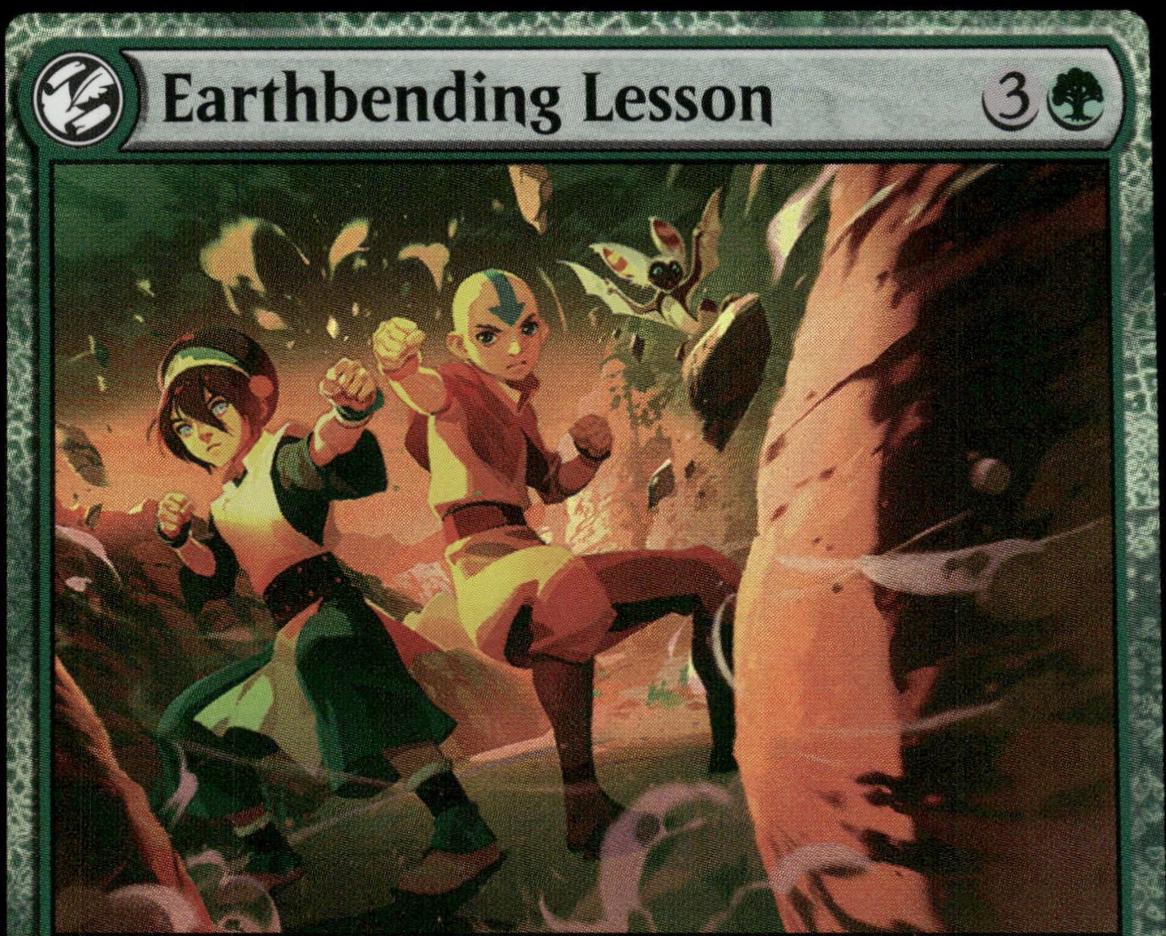 Earthbending Lesson [Foil] #176