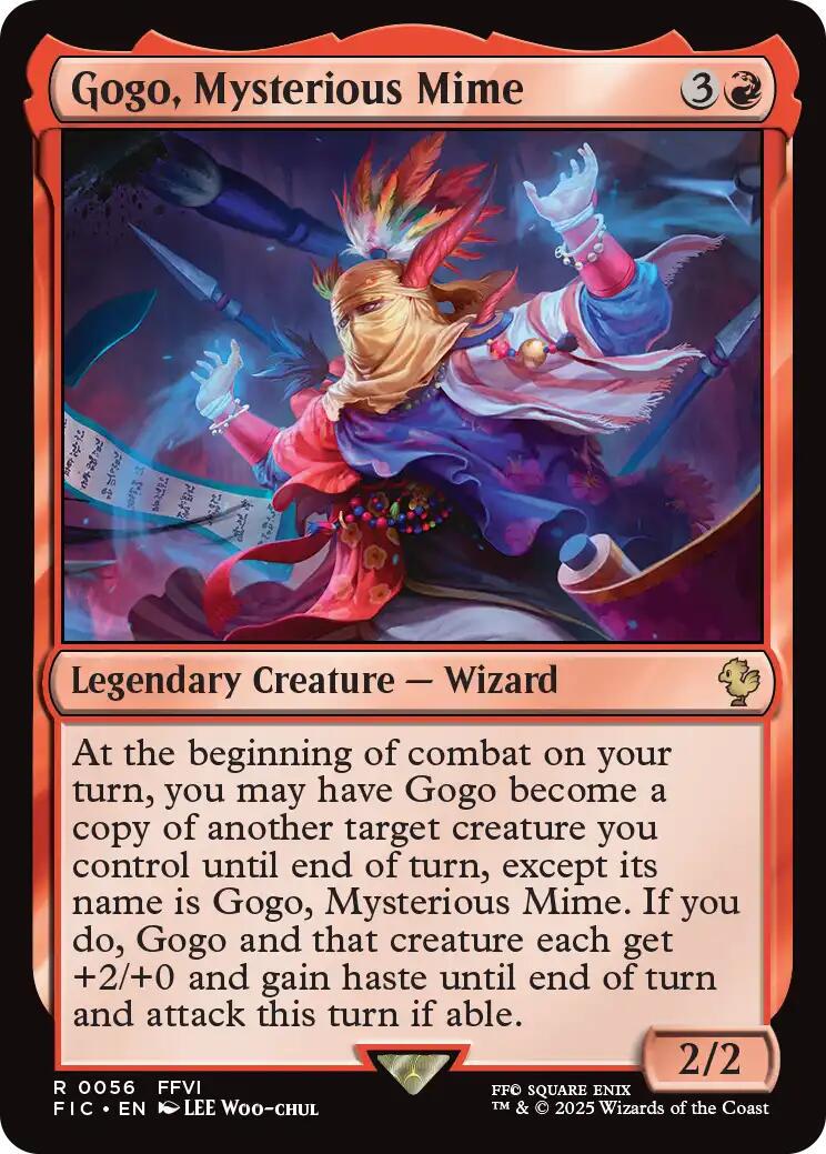 Gogo, Mysterious Mime #56