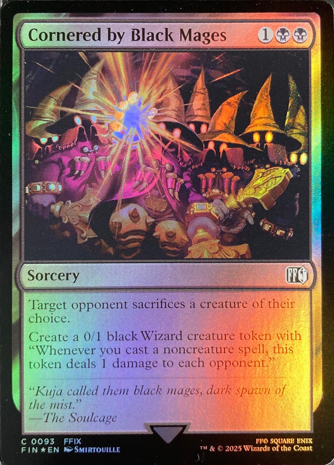 Cornered by Black Mages [Foil] #93