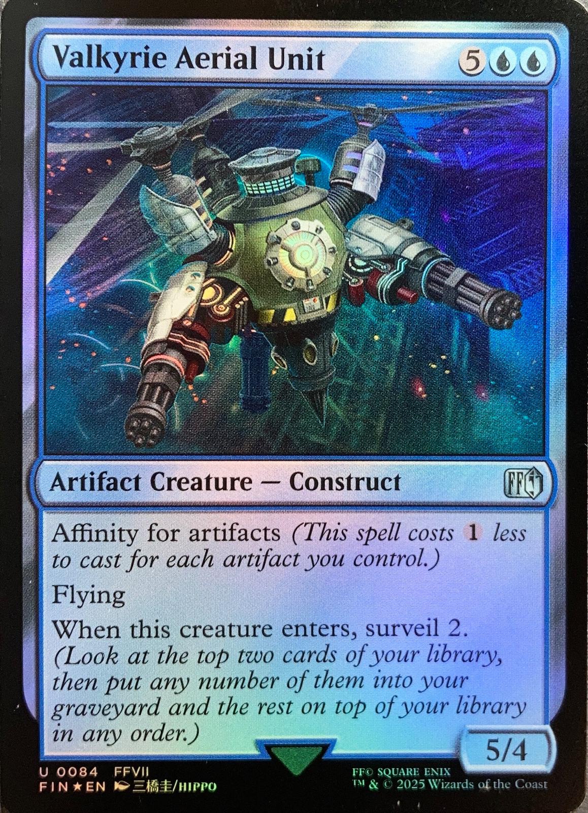 Valkyrie Aerial Unit [Foil] #84