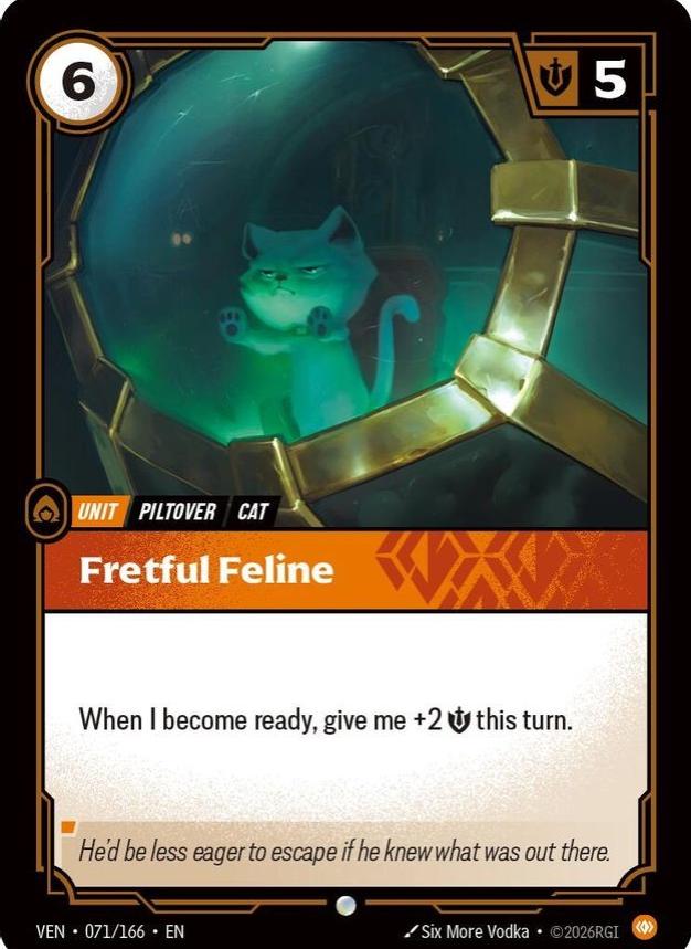 Fretful Feline [Foil] #71