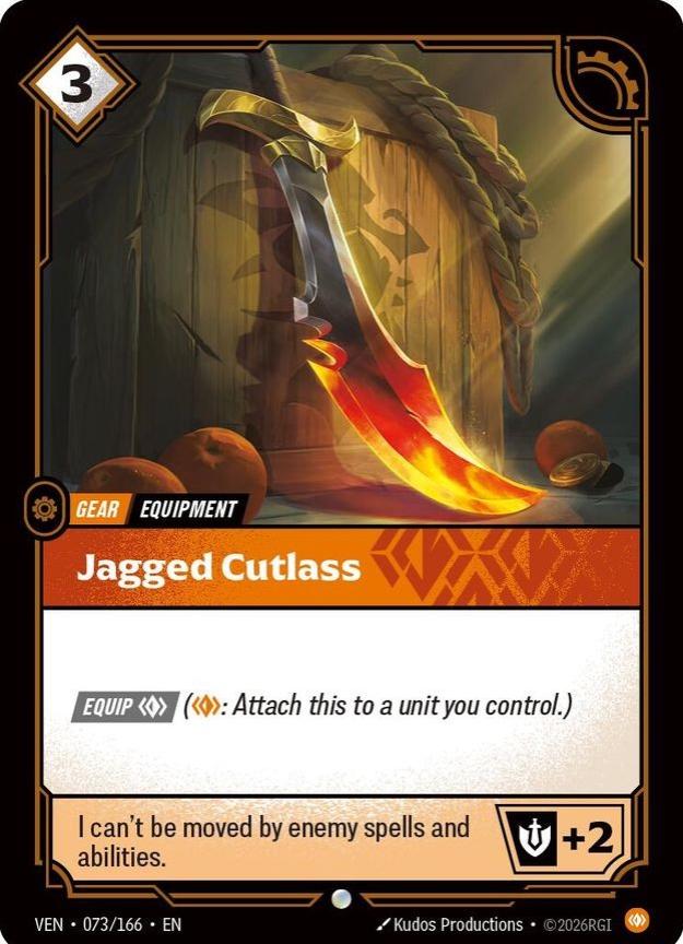 Jagged Cutlass [Foil] #73