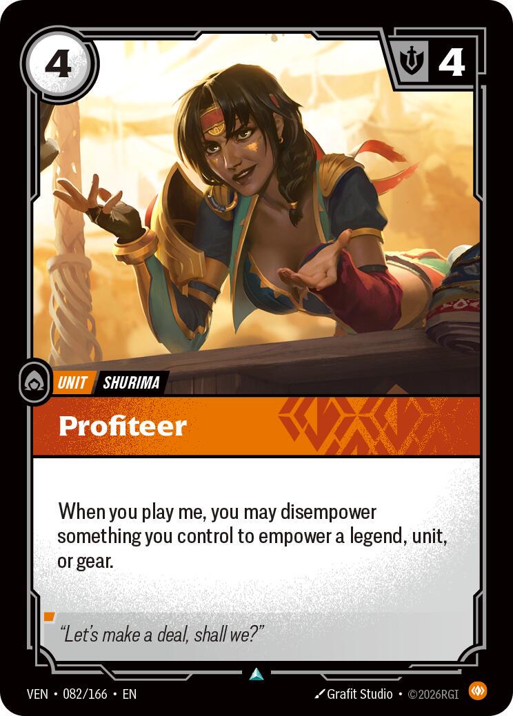 Profiteer [Foil] #82