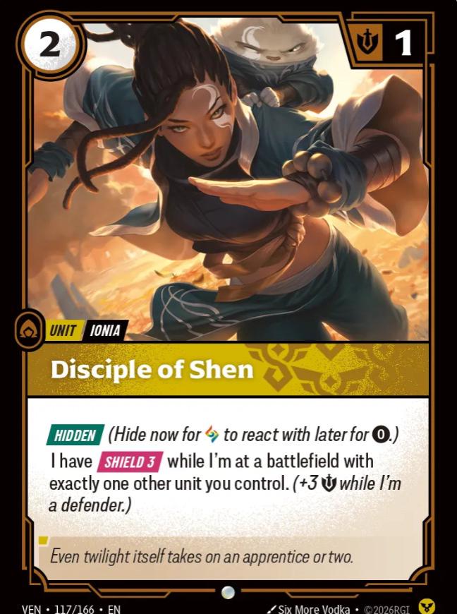 Disciple of Shen [Foil] #117