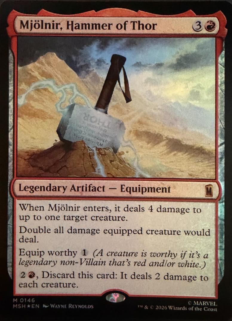 Mjolnir, Hammer of Thor [Foil] #146