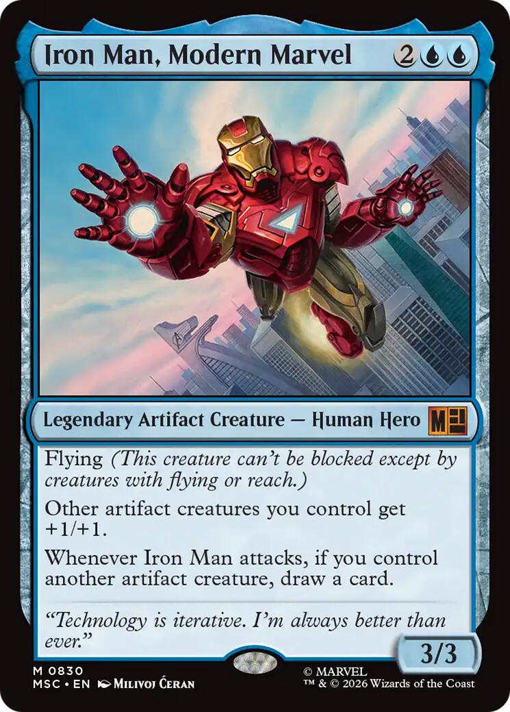 Iron Man, Modern Marvel #830