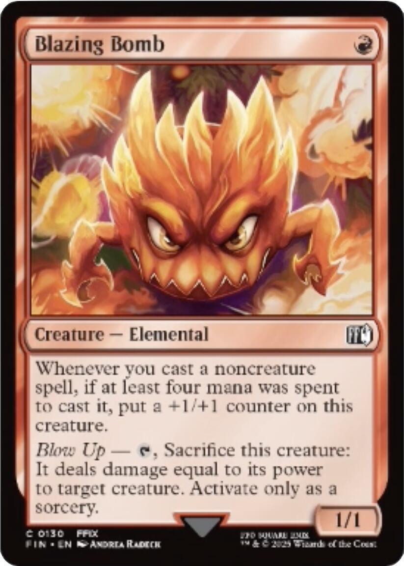 Blazing Bomb #130