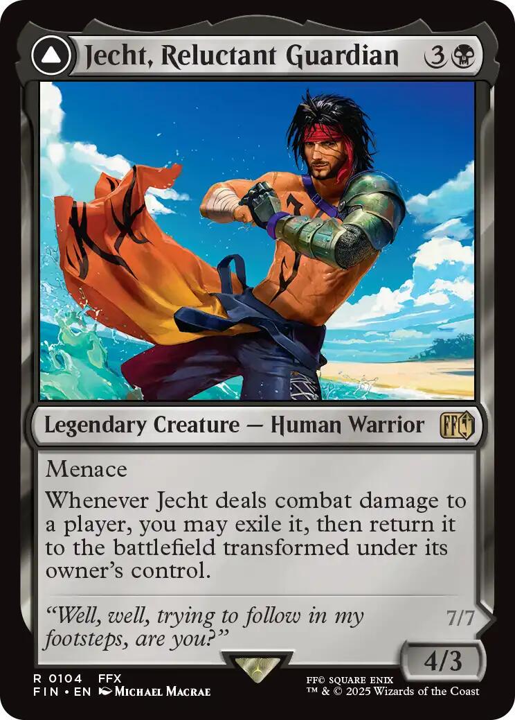 Jecht, Reluctant Guardian #104