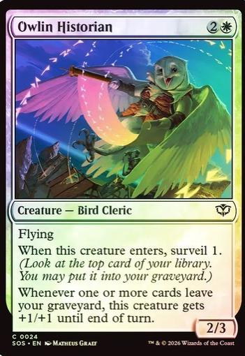 Owlin Historian [Foil] #24