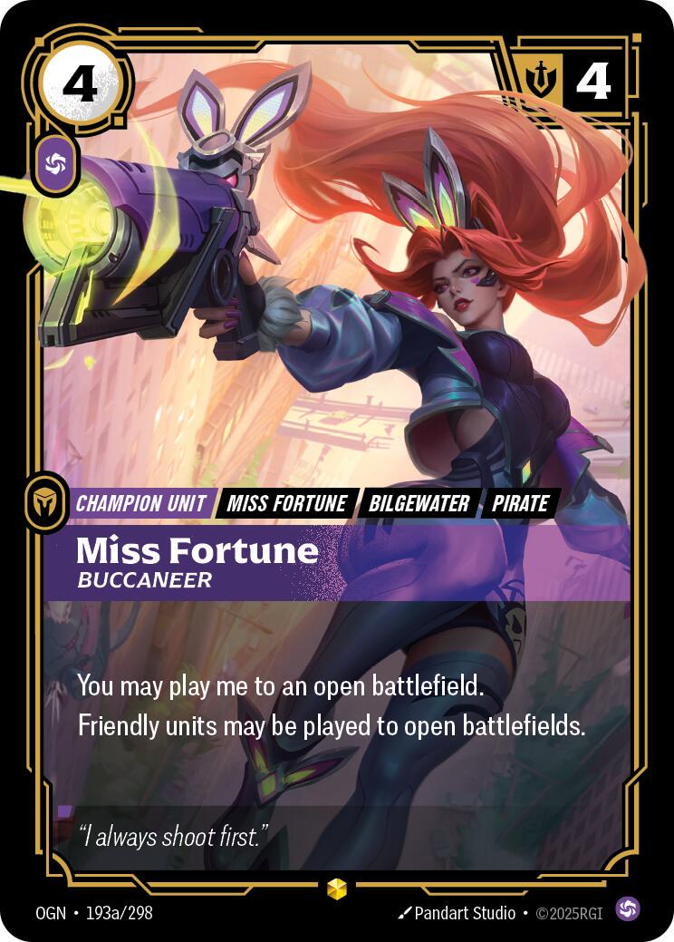 Miss Fortune - Buccaneer [Alternate Art] #193a