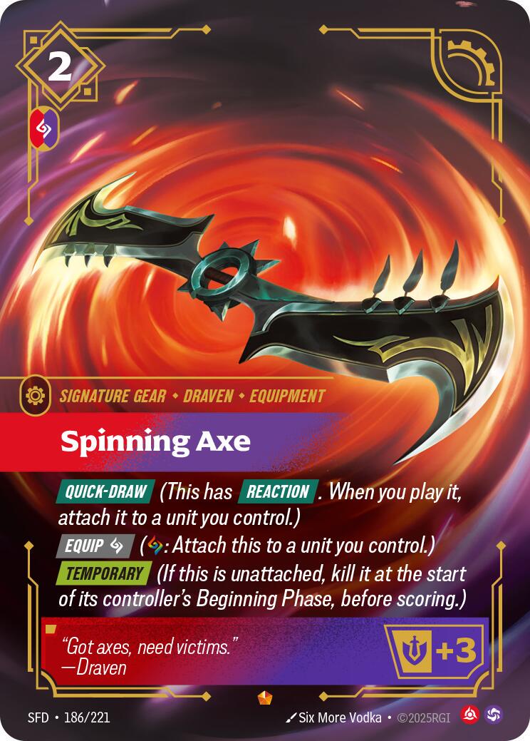 Spinning Axe #186